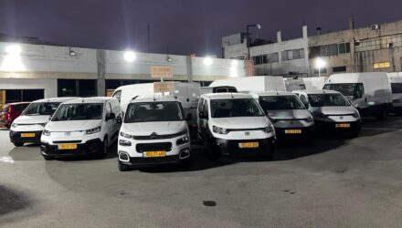 מבחר פיאט דובלו מסחריות שנת 2024-2025 — המבחר במגרש מזווית נוספת