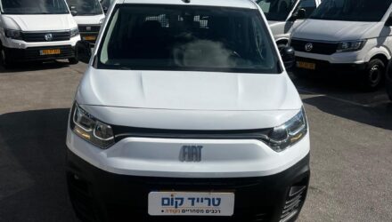 פיאט דובלו מסחרית שנת 2024 דגם 5 מקומות — חזית הרכב
