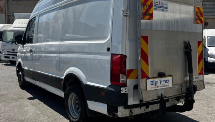 מאן TGE מסחרית שנת 2021 דגם בינוני גבוה עם רמפה הידראולית — מבט אחורי באלכסון